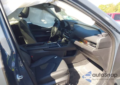 2025 Toyota Grand Highlander Hybrid Xle из США, поврежденный, VIN 5TDACAB59SS049949